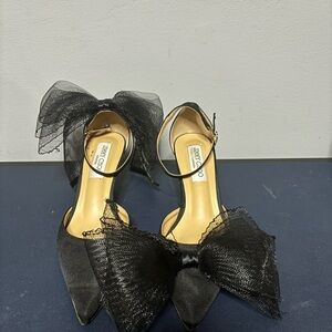Jimmy choo bow heel